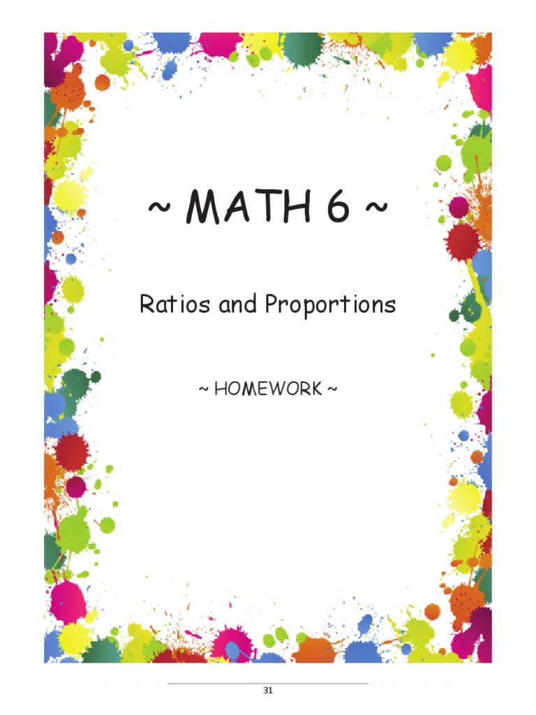 P6 Ratios, Fractions, Percentage | PDF | Gallon