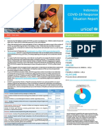 UNICEF Indonesia COVID-19 Situation Report - April To June 2021