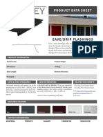 BAILEY Eave-Flashing - Product-Data-Sheet