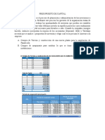 Trabajo de Investigación - Flujo de Efectivo - PPto Capital