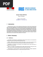 Smart Cities MOOC: Block 3 Reading Author: IGLUS, EPFL