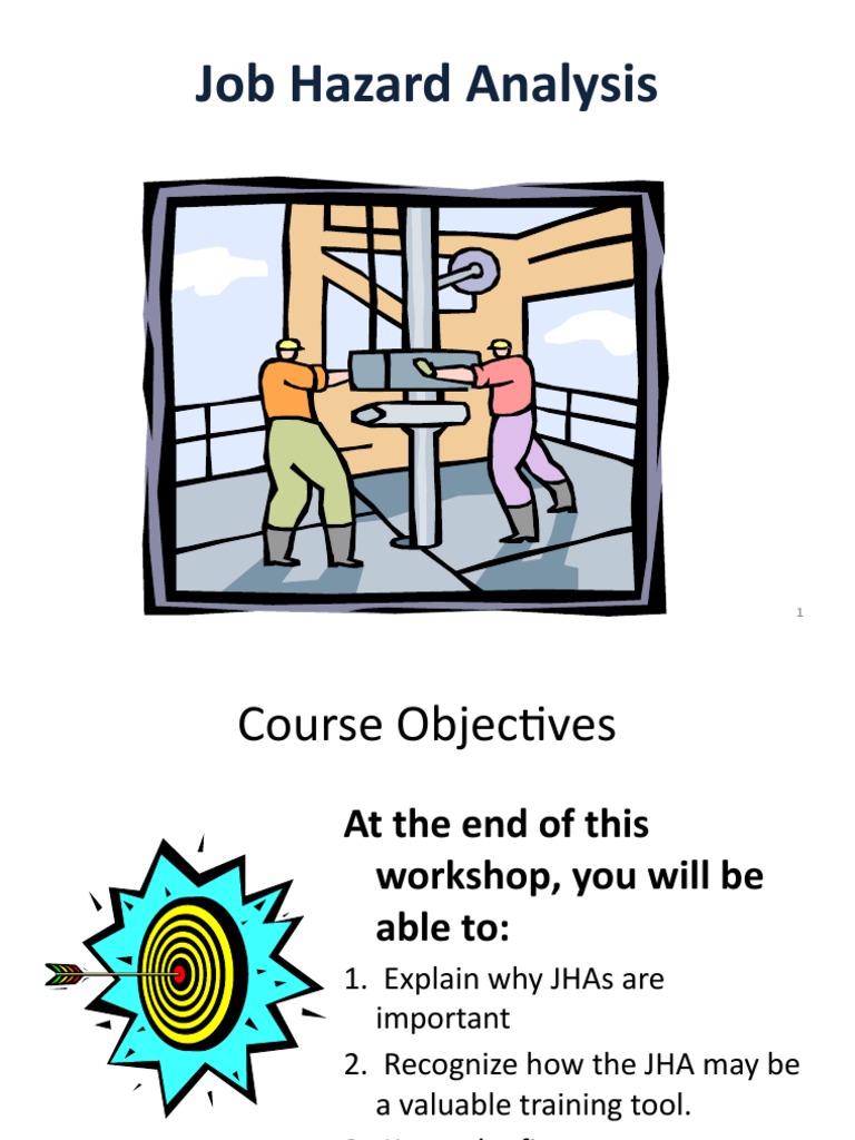 Job hazard analysis pdf risk hazards