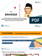 Elaborasi Pemahaman Coaching Angkatan 4