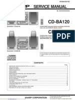 CD-BA120 CD-BA125: Service Manual