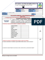 Prueba Quimestral 8º Egb