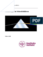 Asthenopia in Schoolchildren: Thesis For Doctoral Degree (PH.D.) 2007