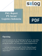 PKL Report PT. Serasi Logistics Indonesia