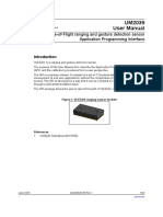 UM2039 User Manual: World Smallest Time-of-Flight Ranging and Gesture Detection Sensor Application Programming Interface