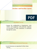 Process Selection and Facility Layout 2