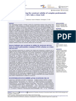 New Findings Questioning The Construct Validity of Complex Posttraumatic Stress Disorder (CPTSD) : Let 'S Take A Closer Look