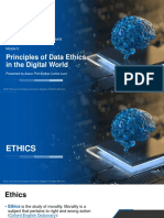Principles of Data Ethics in The Digital World