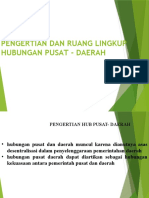 Hubungan Pusat Daerah dan Modelnya