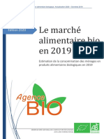 AND AgenceBIO Estimation de La Consommation Bio en 2019 Rapport Complet