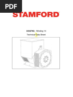 UCI274G - Winding 14: Technical Data Sheet