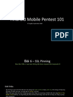 AndroidMobilePentest101 - Bai6 - SSL Pinning