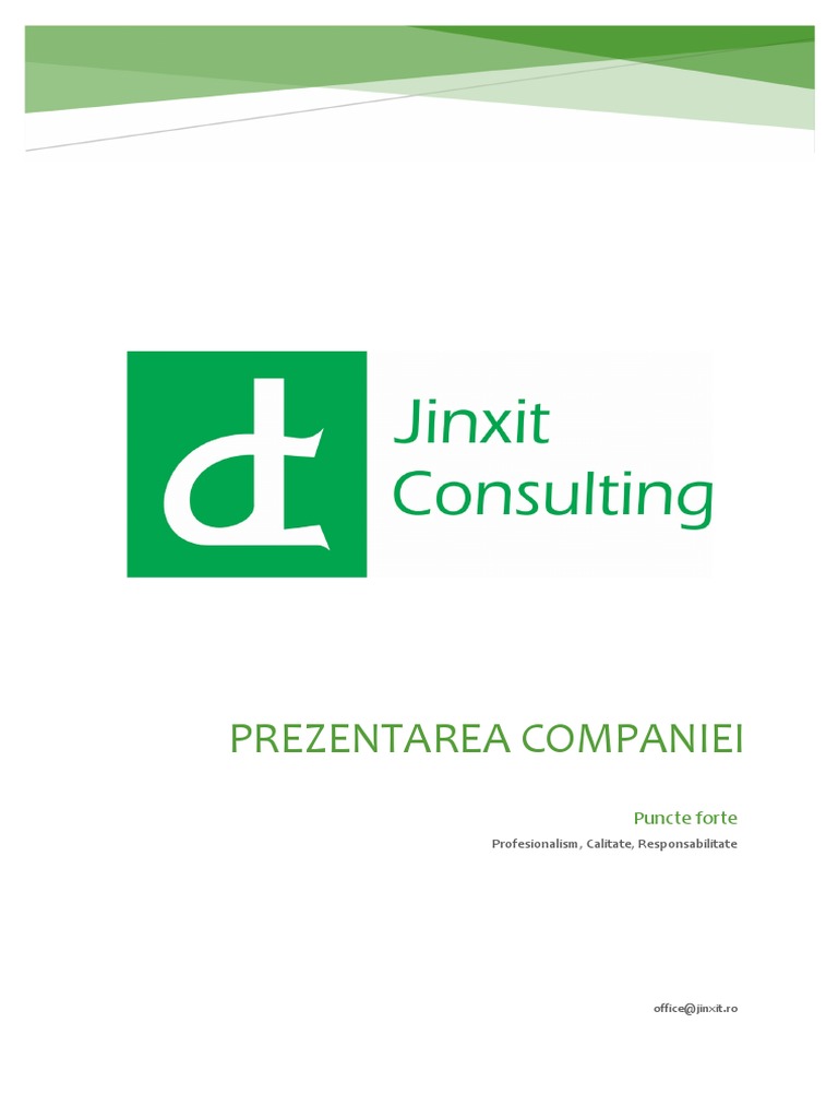 Prezentare JXT | PDF