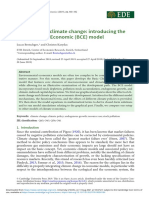 Economics of Climate Change: Introducing The Basic Climate Economic (BCE) Model