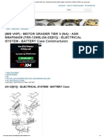 (865 VHP) - Motor Grader Tier 3 (Na) - Asn N8AF04429 (7/05-12/08) (04-22 (01) ) - ELECTRICAL SYSTEM - BATTERY Case Constructuion