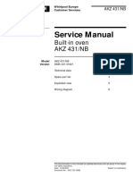 Service Manual: Built-In Oven AKZ 431/NB