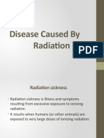 Disease Caused by Radiation