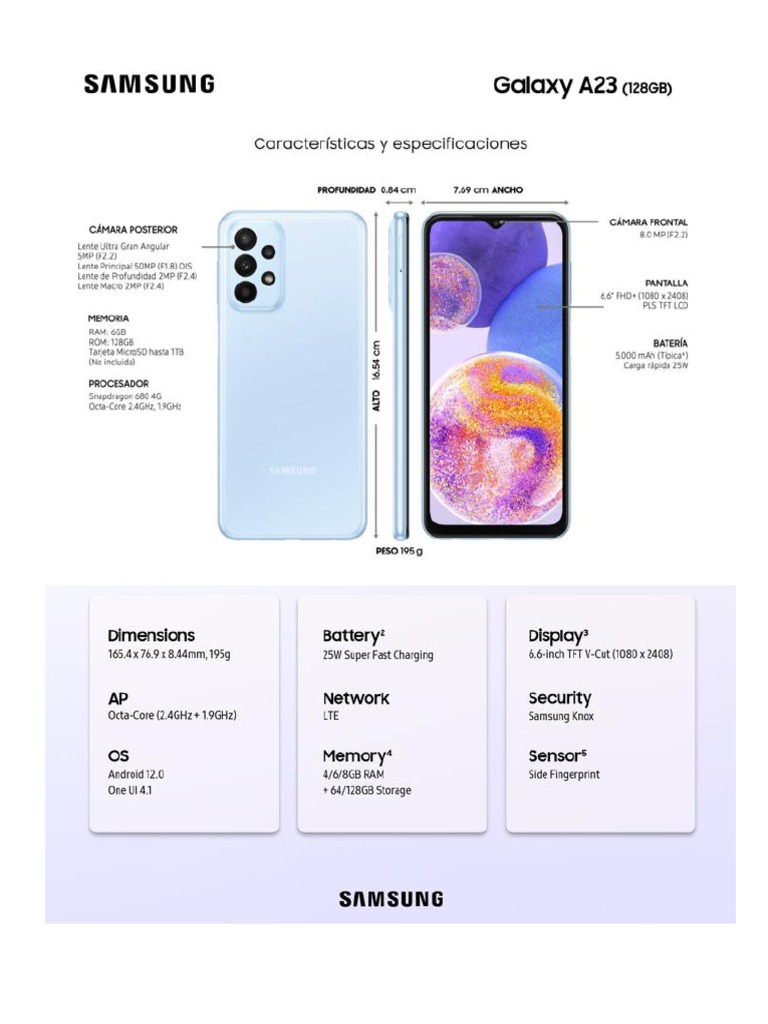 Samsung Galaxy A23 | PDF