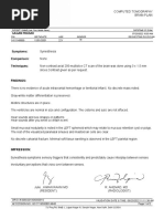 Obstetric Ultrasound Report Format PDF Fetus Medical Ultrasound