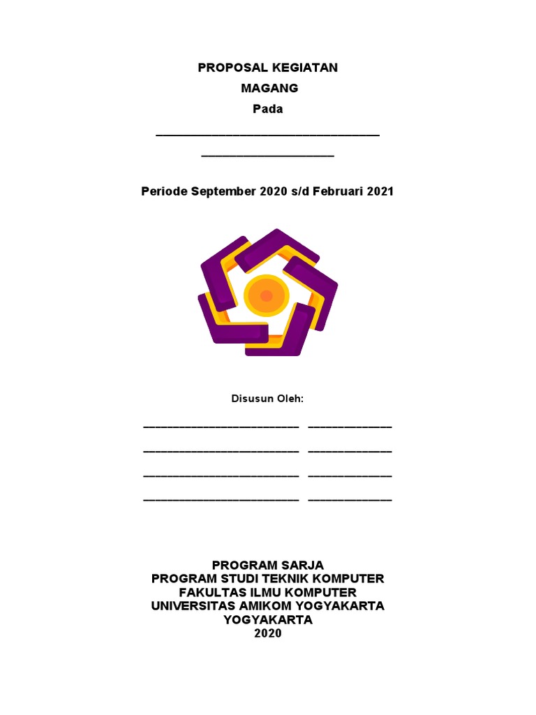Contoh Proposal Pengajuan Magang Kelompok 2 | PDF