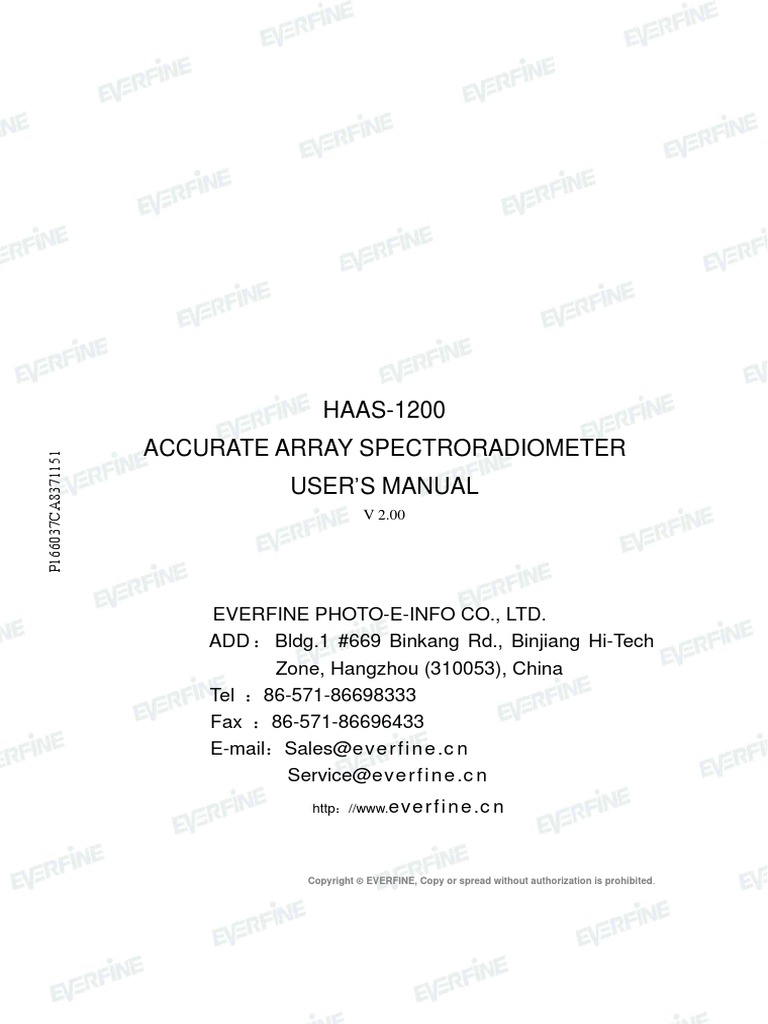Haas-1200 - Vir - V300 User's Manual V2.00 | PDF | Installation ...