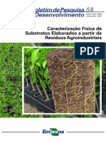 Caracterização de Substratos Residuos Agroindustriais