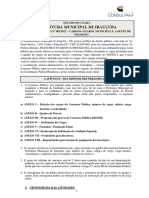 Edital - IRAUÇUBA 002-2022 - CONCURSO PÚBLICO - GUARDA E AGENTE - Retificado