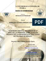 Protocolo de Investigacion AGENESIA DENTAL