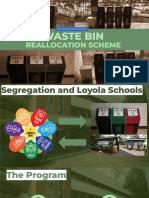 (SOSE Sanggu) Loyola Schools Waste Bin Reallocation Scheme