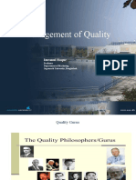 Chapter 5 - Quality Management