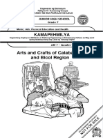 Arts and Crafts of Calabarzon and Bicol Region: Kamapehmilya