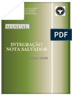 Manual Integração Nota Salvador Atualizada