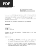 MODELO DE ESCRITO DE DESISTIMIENTO DE DEMANDA EN UN JUICIO DE