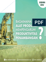 Faktor Alat Pada Produktivitas Penambangan