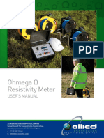 Ohmega Resistivity Manual