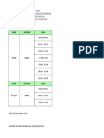 SGL Jadwal Kagiatan Bagian Anak UMI