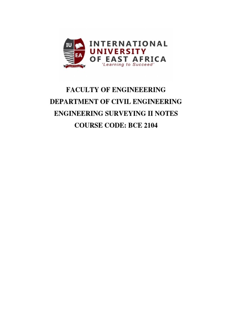 Faculty of engineeering department of civil engineering engineering