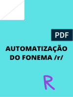 Automatização do fonema /r