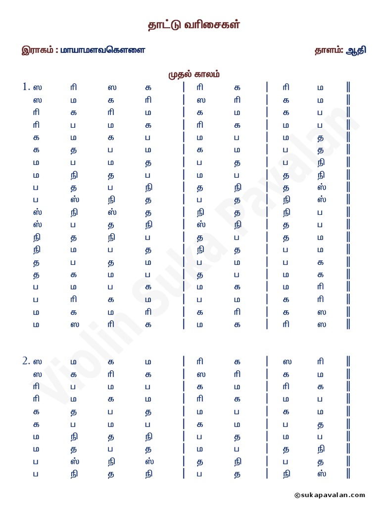 V Thattu Varisai Tamil | PDF