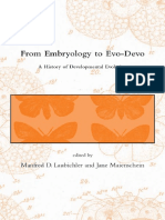 From Embryology To Evo-Devo A History of Developmental Evolution (Dibner Institute Studies in The History of Science and Technology) by Manfred D. Laubichler (Editor), Jane Maienschein (Editor)