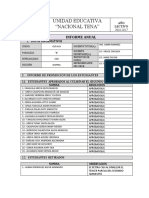 Informe Anual Del Tutor