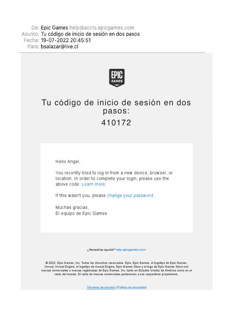 Tu Código de Inicio de Sesión en Dos Pasos PDF