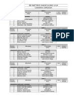 80 Metros Masculino U14: Camara-Largada