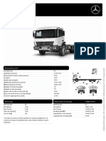 Atego 2730 6x4: especificações técnicas da plataforma