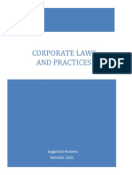 Corporate Laws and Practices - ND - 2021