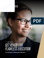 Get Ready For Flawless Execution: Lean Six Sigma Training and Certification
