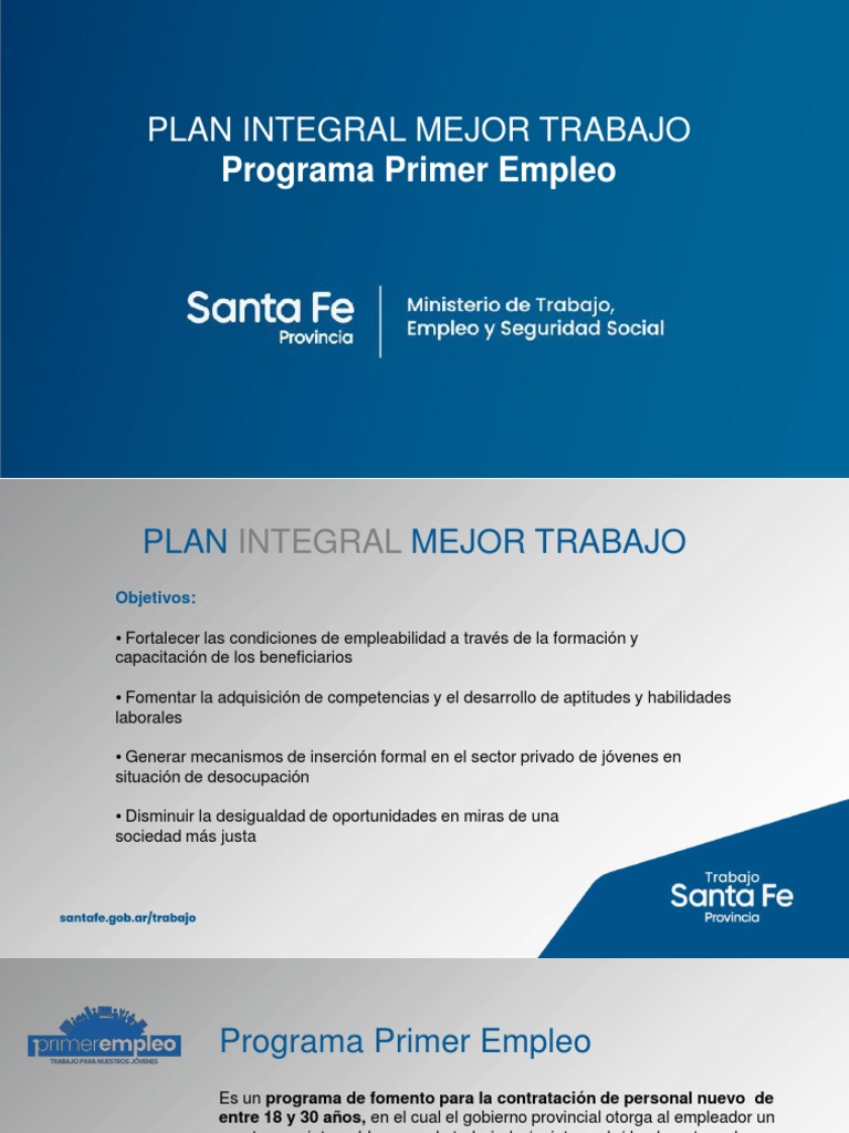 5231-Programa Mi Primer Empleo | PDF | Desempleo | Empleo
